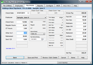 Medlin Payroll Software screenshot